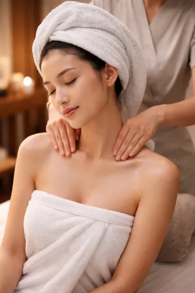 MASSAGE VÙNG MẮT + TAI